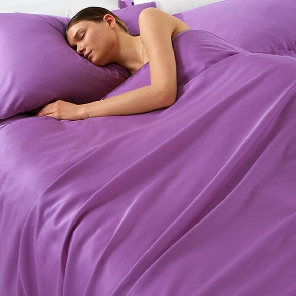 Satin Pillow Cases for Hair and Skin, Luxury Hidden Zipper Pillowcases S… - Picture 7 of 8